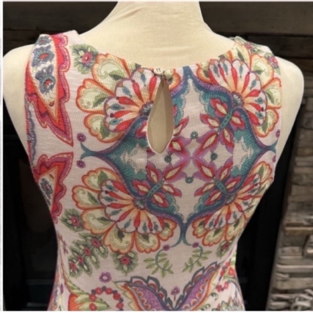 Desigual Colorful Paisley Sleeveless Mini Dress - Picture 11 of 14